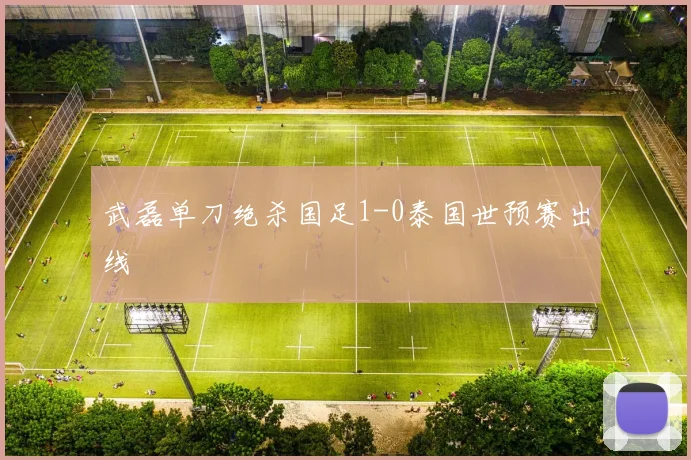 武磊单刀绝杀国足1-0泰国世预赛出线